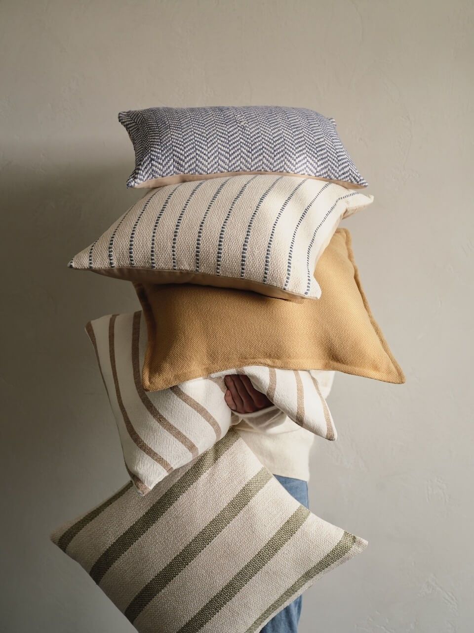 Soft pillows styled for everyday comfort