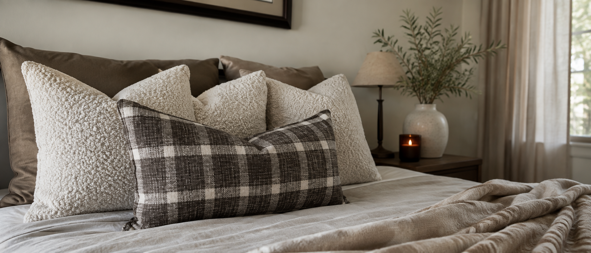 Soft textile details for everyday interiors