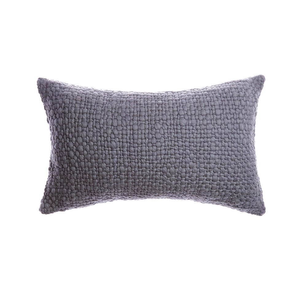 Chunky Cable Knit Merino Wool Throw Pillow - Image 9