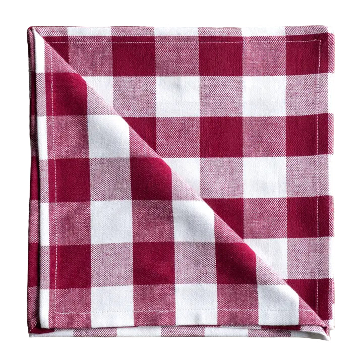 Napkins Cherry Checkered (set of 2)