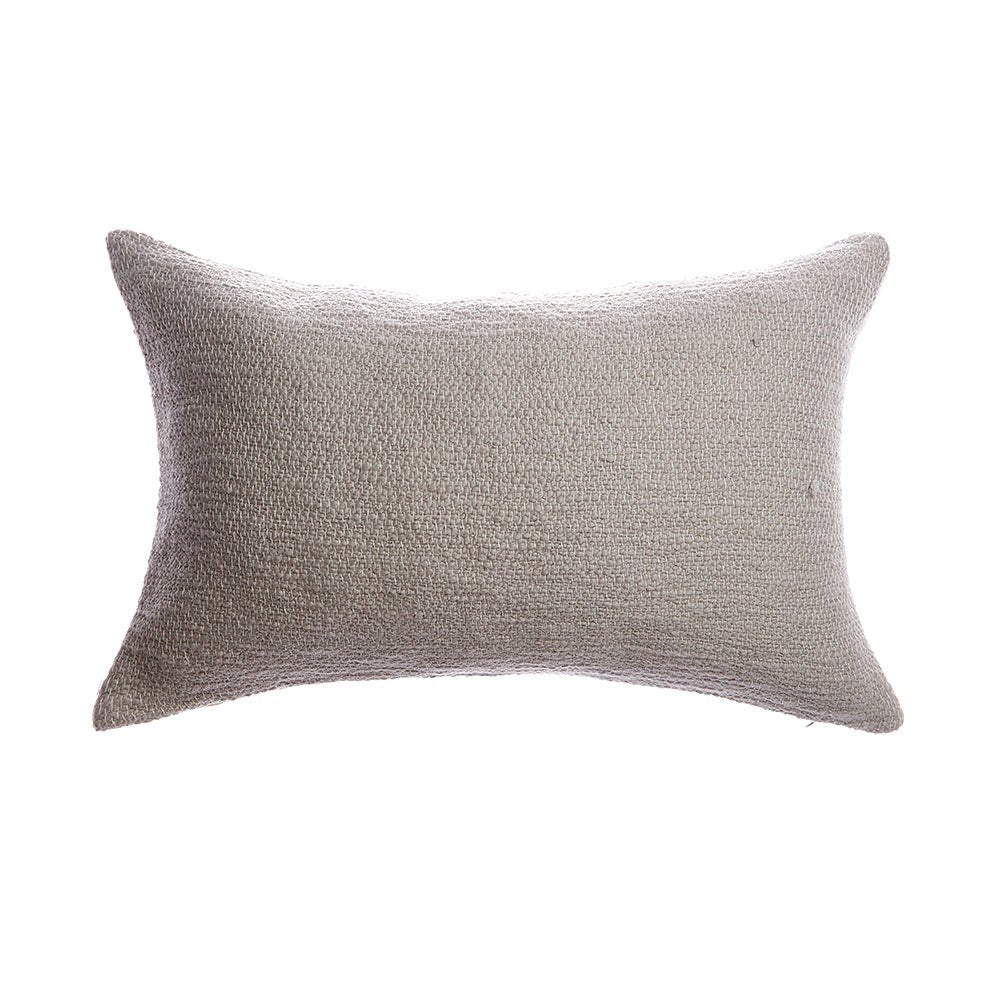 Rustic Organic Cotton Cable Knit Pillow - Image 6