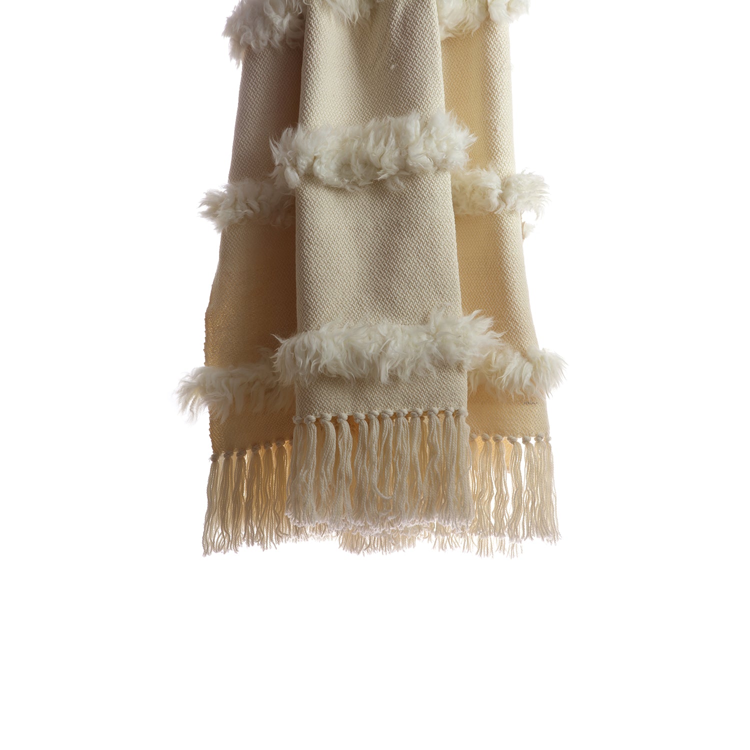 Fringe Accent Cozy Throw Blanket - Image 2