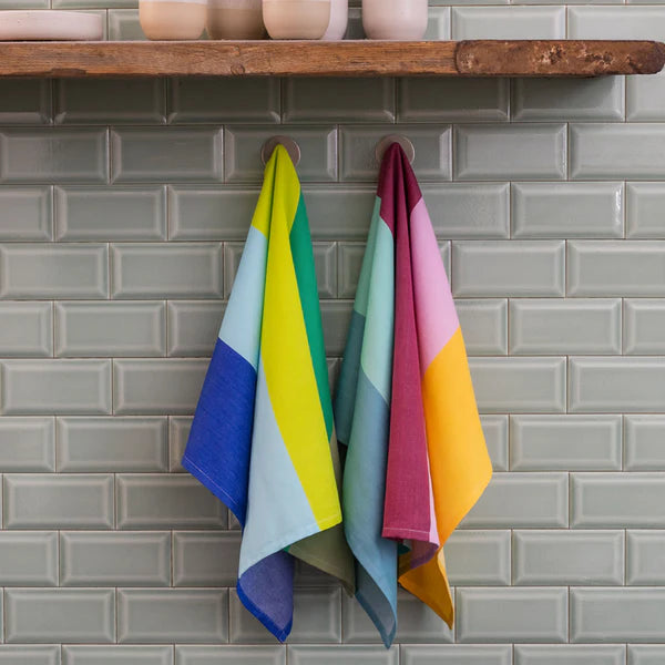 Striped kitchen towels (set of 2) - Image 3